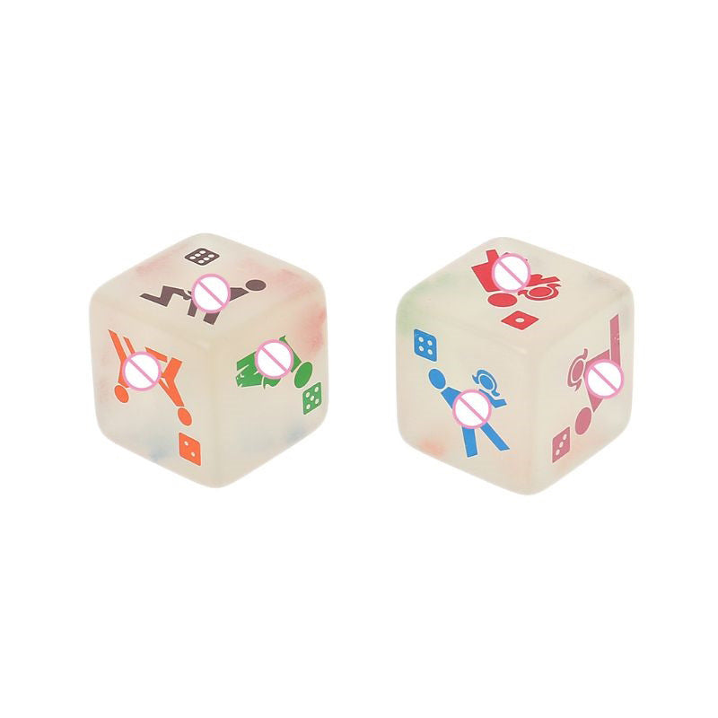 Glow-in-the-Dark Romantic Dice β Fun for Couples