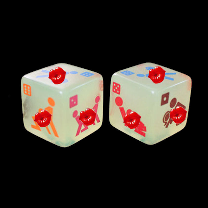 Glow-in-the-Dark Romantic Dice β Fun for Couples
